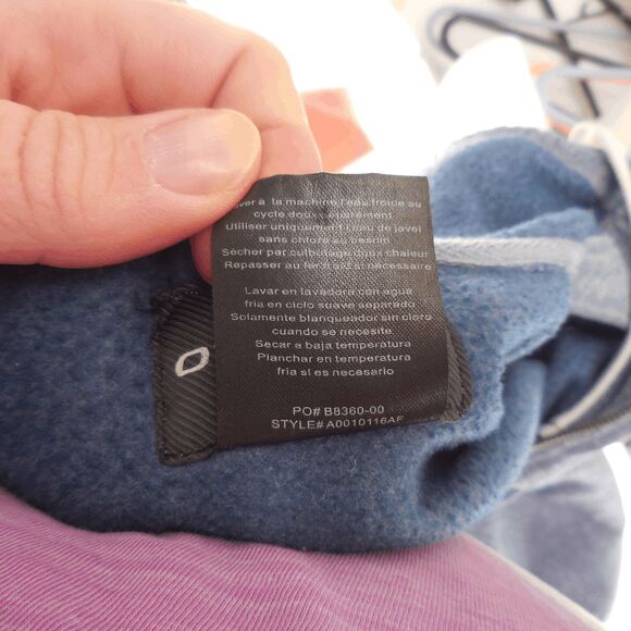 ONeill Mens Hoodie XL Blue Surf Skate Sweatshirt Full Zip Jacket Logo Pockets - Picture 7 of 8